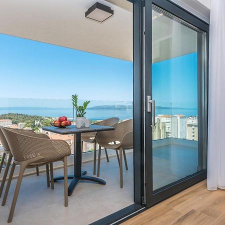 מאקרסקה Luxury Adria Sea & City View Apartment מראה חיצוני תמונה