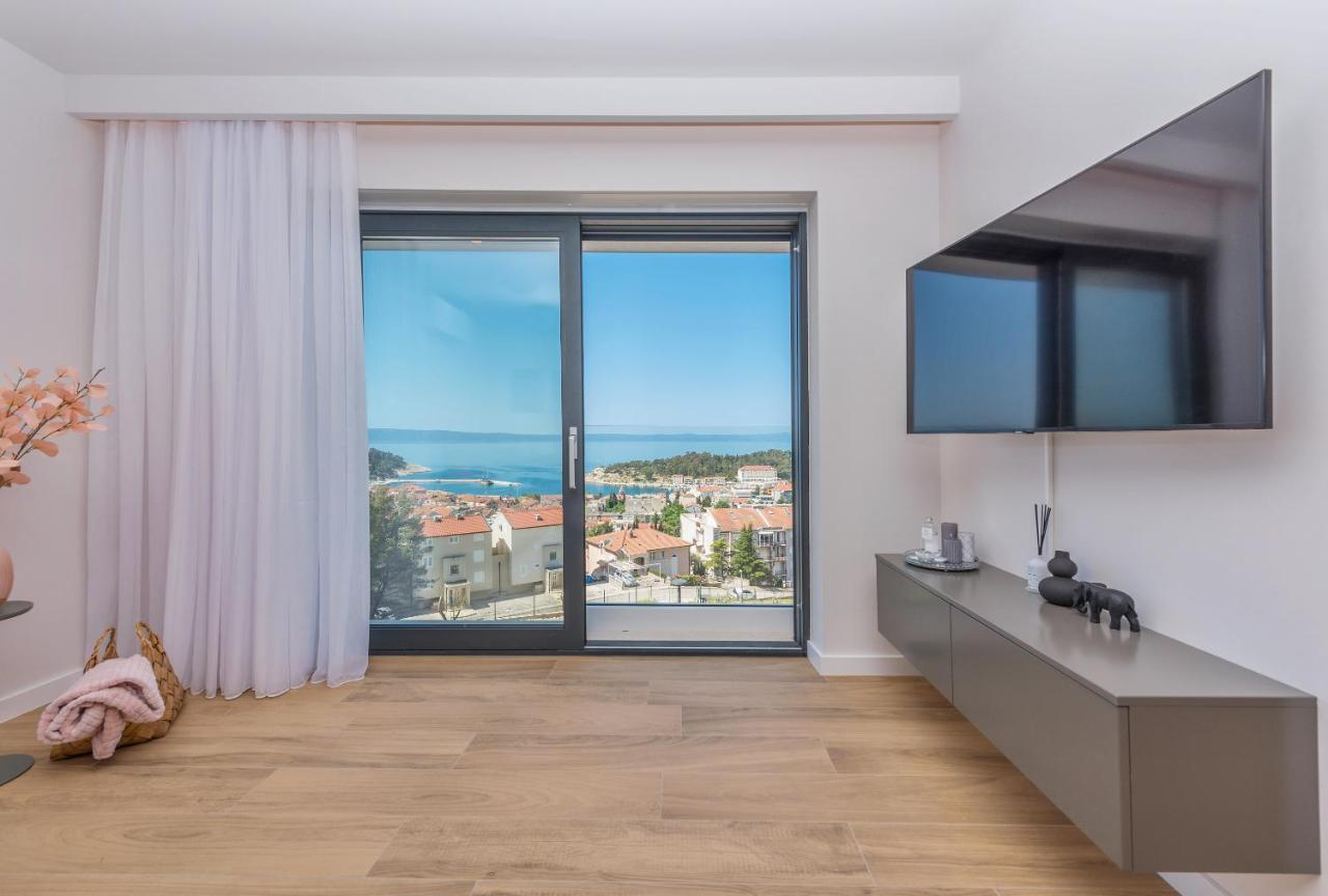 מאקרסקה Luxury Adria Sea & City View Apartment מראה חיצוני תמונה