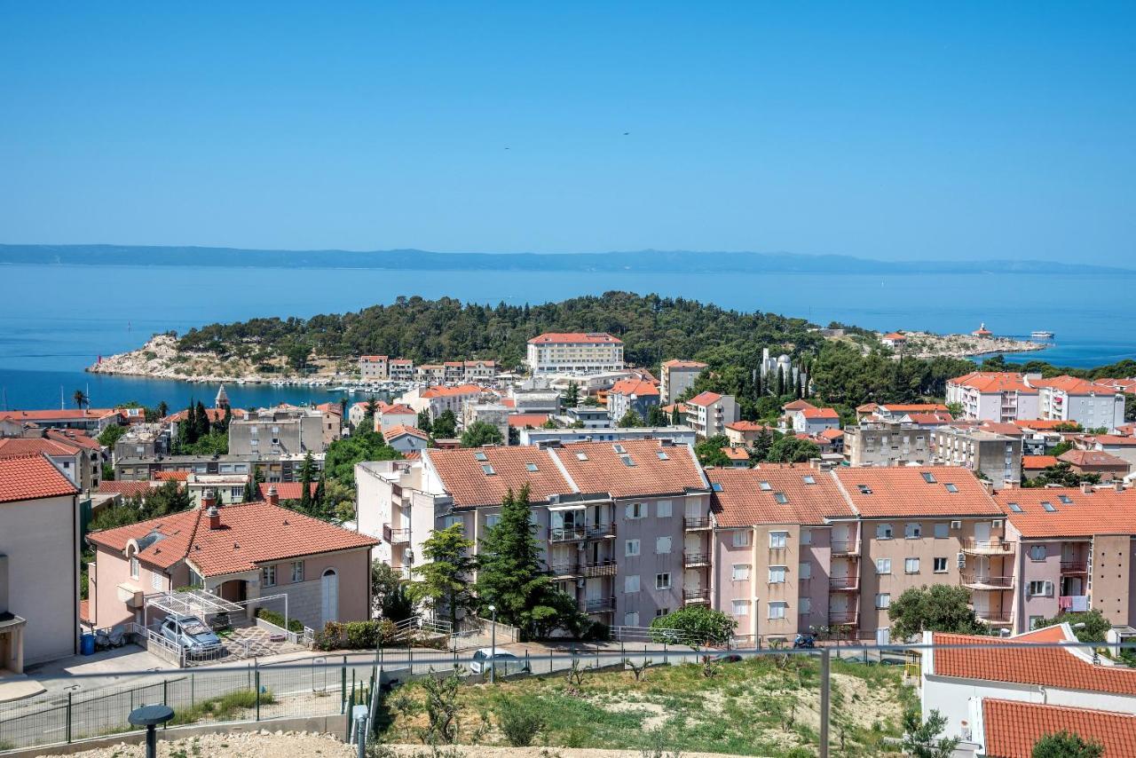 מאקרסקה Luxury Adria Sea & City View Apartment מראה חיצוני תמונה