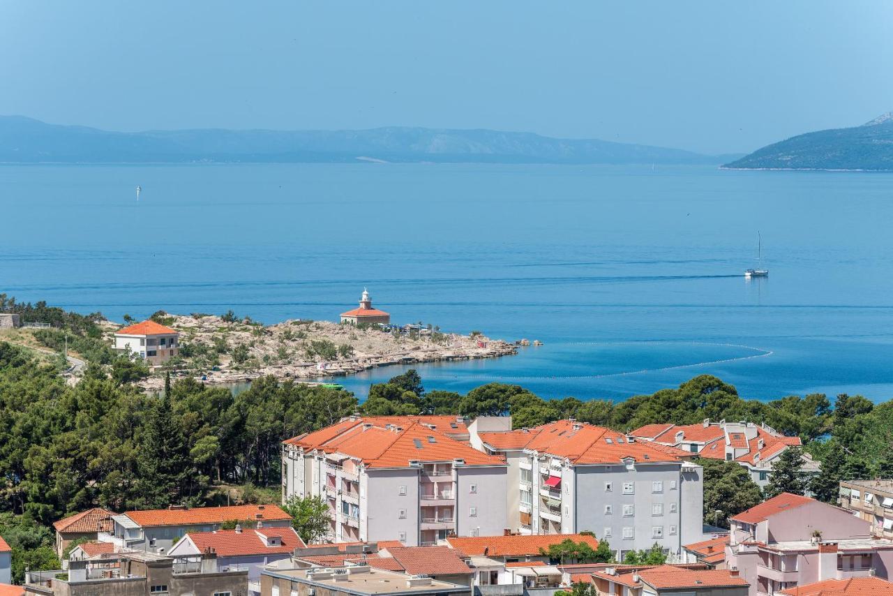 מאקרסקה Luxury Adria Sea & City View Apartment מראה חיצוני תמונה